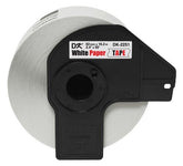 Rollo De Etiquetas Brother Dk2251 Continua 6.2 X 15.2 Rojo Con Negro
